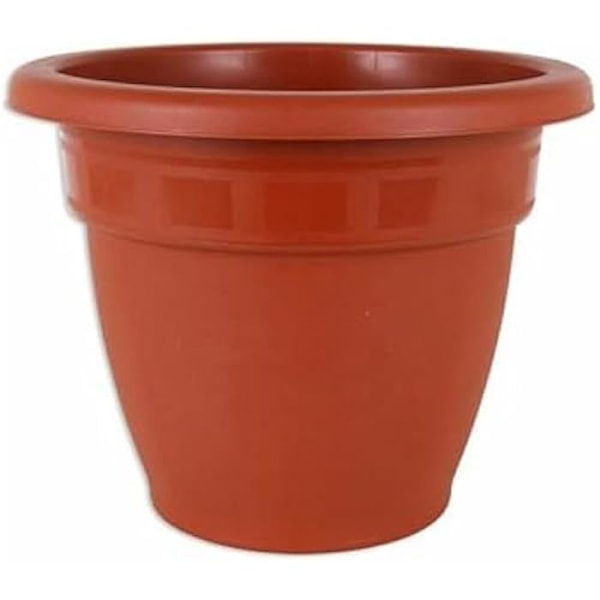 Blomsterkrukker - DEM - Sæt af 6 - Plastik - Brun - Ø 50 cm Flerfärgad