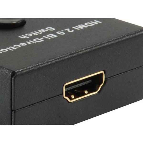 Videoudstyr - Udstyr - 332723 - 2 x HDMI - Sort farve - HDMI videoudgang