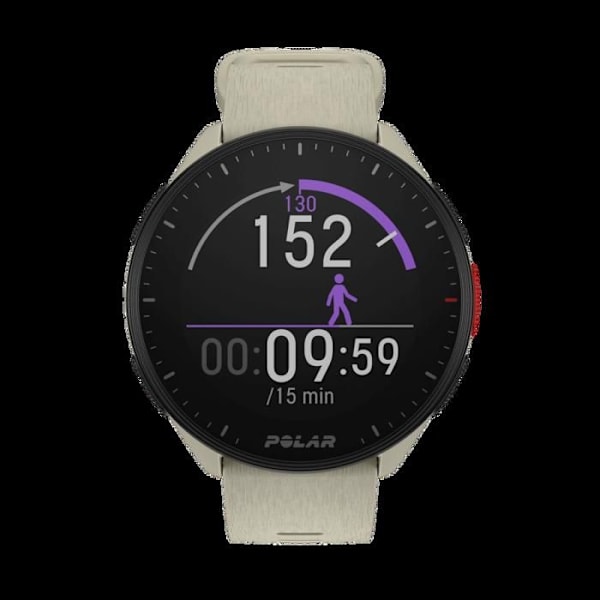 Ansluten klocka - Polar - Pacer - Vit - Pulsövervakning - GPS vit