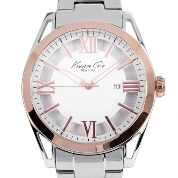 Kello - Kenneth Cole - KC9373 - Kvartsi - Aakkosnumeerinen - Hopea
