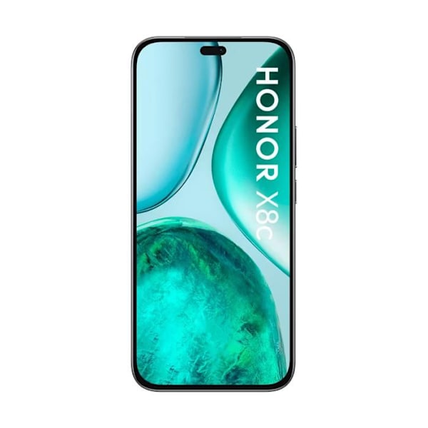 Smartphone HONOR X8c 4G 8/256Go Sort 6,7 tommer Dual SIM AI Sletter HONOR