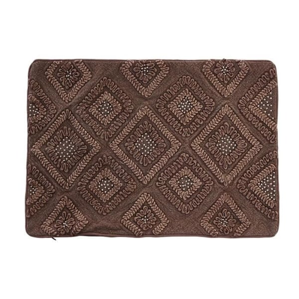 kuddfodral 60 x 1 x 40 cm bruna diamanter