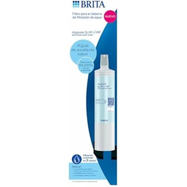 Brita MyPure Slim V-MF 1053237 Udskiftningsvandfilter mångfärgad