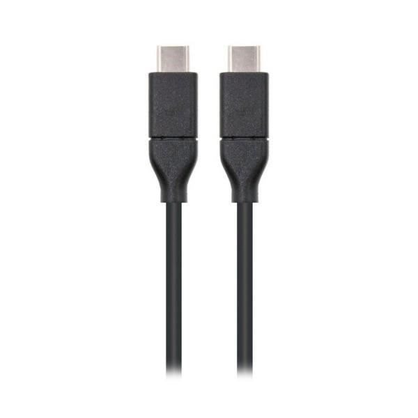 USB-C 3.1 -kaapeli NANOCABLE 10.01.4101 Musta (1 M) - - - NANOCABLE