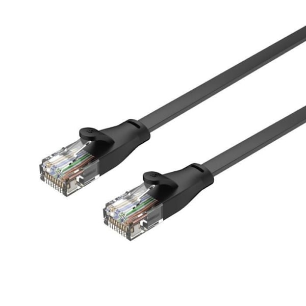 UNITEK C1812GBK 5m Cat6 U/UTP (UTP) - Musta
