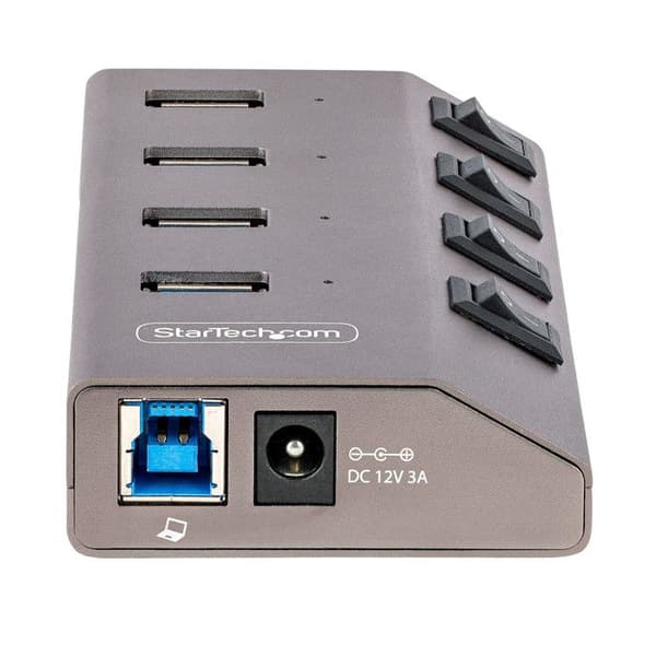 Hub USB - Startech - 5G4AIBS-USB-HUB-EU - 4 portar - USB 3.2 Gen 1 - Plug and play