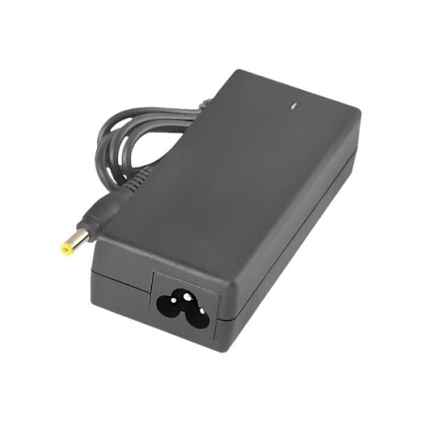 Qoltec 90W strømadapter sort til Toshiba Portégé R700, R705; Satellite A110, A85, L10, L20, L25, L35