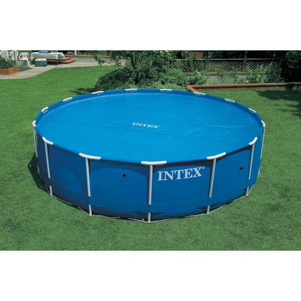Bubbelduk för rund ovanmarkspool, diameter 457 cm Blå