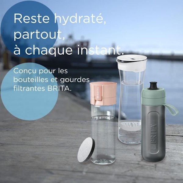 Cartouche BRITA - MiscroDisc - 3 suodatinta - 1 suodatin = 1 kuukausi suodatusta Vit
