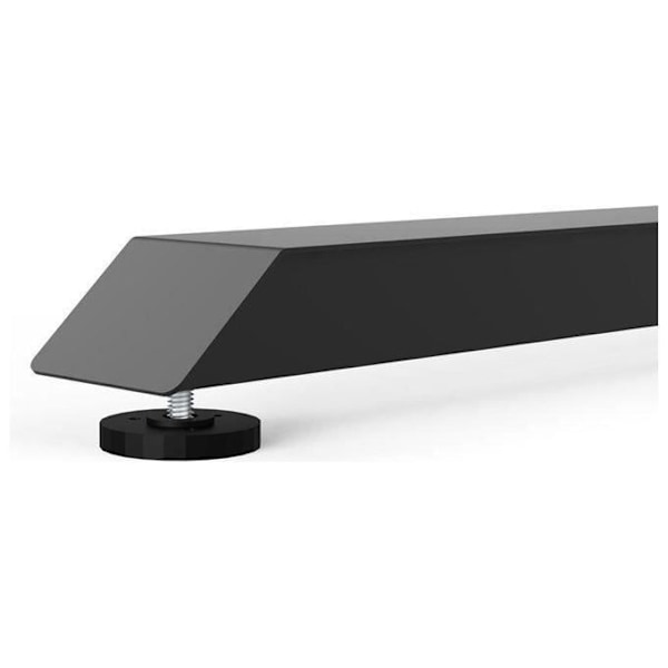 Sharkoon Skiller SGD20 spillebord, legeret stål, sort, bred