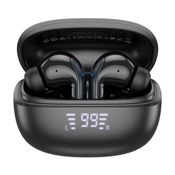 Langattomat kuulokkeet - Hoco - EQ5 - Bluetooth 5.3 - ANC - Musta Svart