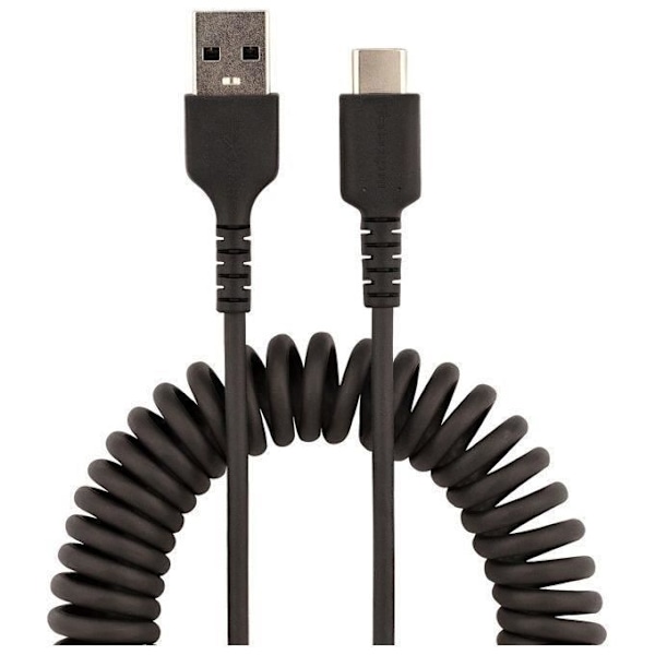 StarTech.com 1 m USB-USB-C-kaapeli - Heavy Duty -kierretty USB-C-USB-johto - Heavy Duty -aramidikuitu USB-A-USB-C-kaapeli