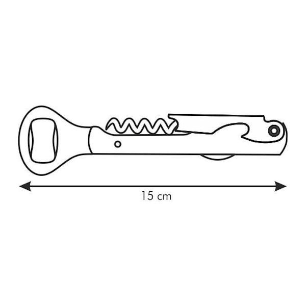 Tescoma 420240, Sommelierkniv, Rostfritt stål, Rostfritt stål, 150 mm