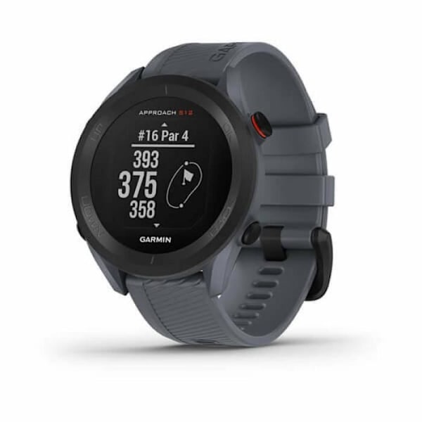 GPS-klocka - Garmin - Approach S12 - 43 mm - Digital - Multisport - Grå Grå