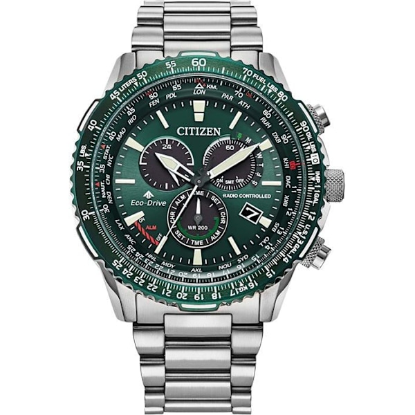 Klocka - Citizen - CB5004-59W - Eco-Drive - Chronograf - Rostfritt stål Silver