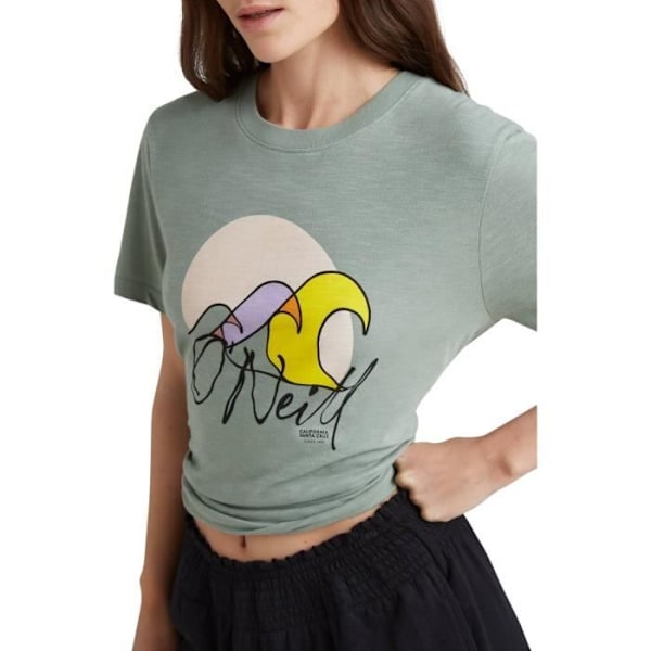 O'Neill Luano Graphic t-shirt för kvinnor - lily pad - XS näckrosblad S