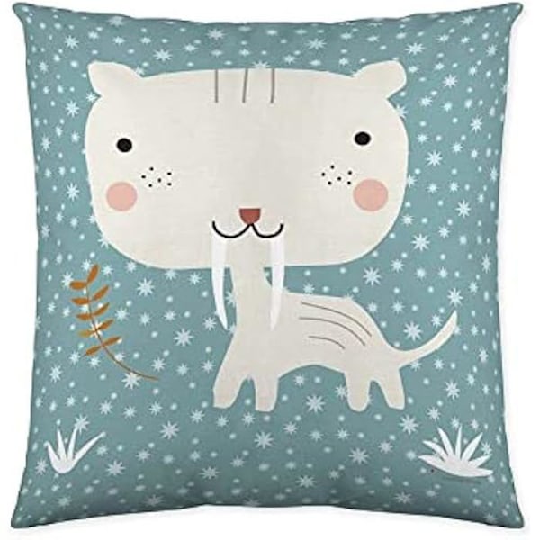 Kuddfodral - HACIENDO EL INDIO - Ice Age - 40 x 40 cm - 100% bomull - Vändbar