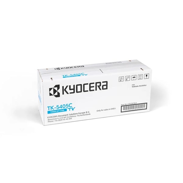 Tonerpatron - KYOCERA - TK-5405C - Cyan - Yield 12000 sider