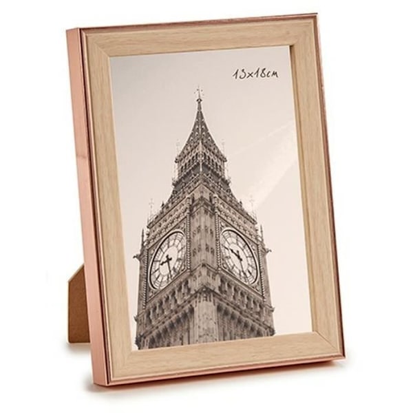 fotoram brunt kopparplastglas (15,6 x 2 x 20,7 cm) (6 enheter)