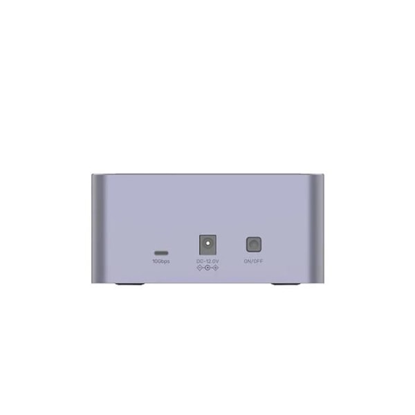 UNITEK-asema kahta 2.5' / 3.5' SATA-kiintolevyä varten kaksois toimintoon - USB-C 3.1 Gen 2 10Gbps