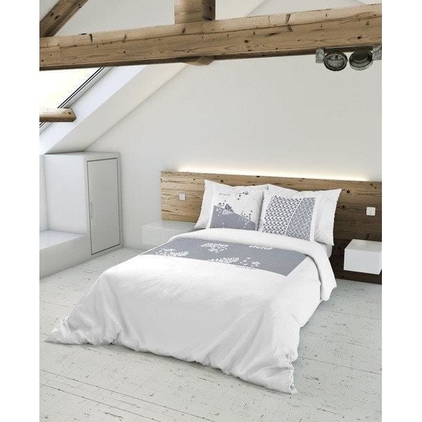 Nordisk dynebetræk - Devota & Lomba - Lastovo - 240 x 220 cm - Hvid - Vaskbar ved 30°C