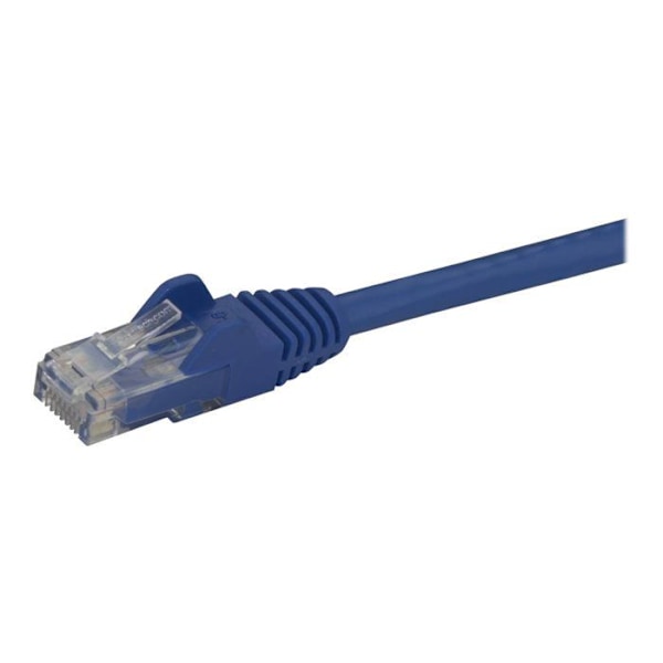 STARTECH 10m Cat6 Gigabit UTP Hookless netværkskabel - M/M - Blå