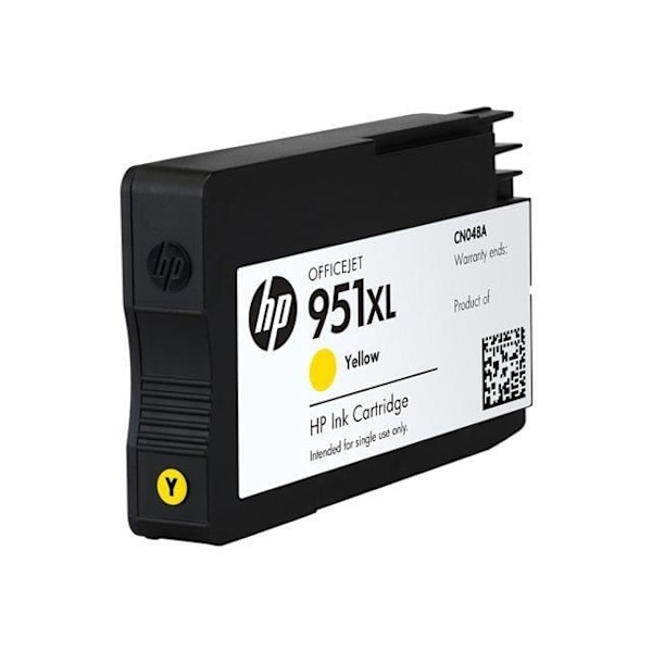 HP blækpatron - 951XL - Gul - Høj ydelse - til Officejet Pro - CN048AE