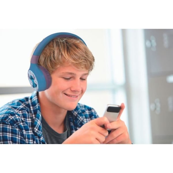 2 i 1 Disney STITCH Bluetooth® og kablede hovedtelefoner