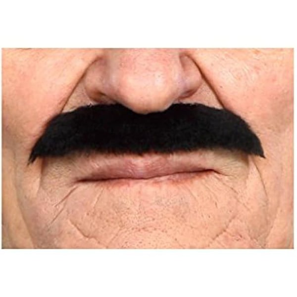 Mustasch - VIVING KOSTYMER - 202807 - One Size - Flerfärgad - Vuxen/Blandat Flerfärgad