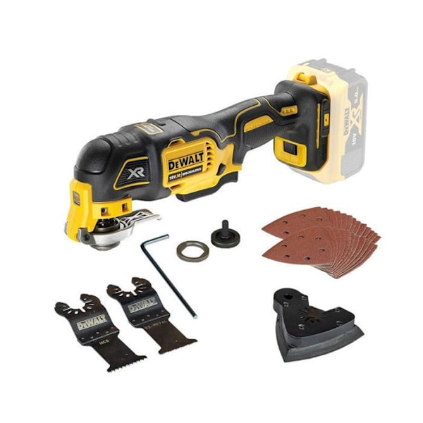 Multifunktionsverktyg - DEWALT - DCS356N - 18V Li-Ion - Verktygsfritt bladbyte - Integrerad LED