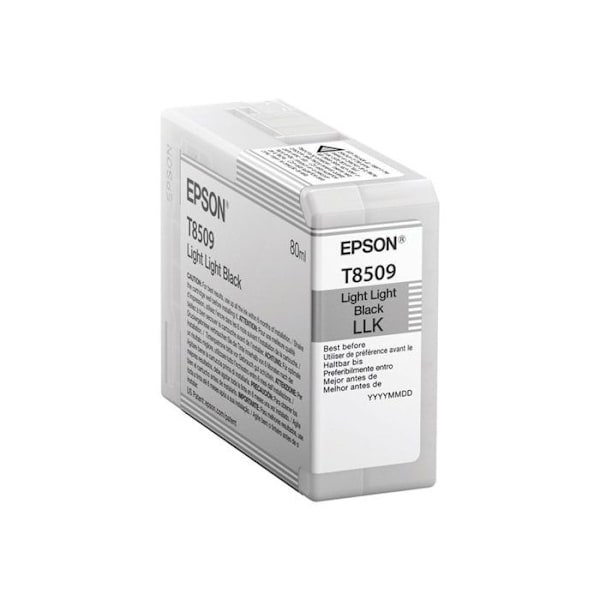 EPSON Cartridge T850900 - Sort - 80ml