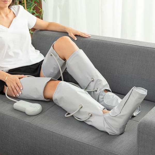 Benmassage - INNOVAGOODS - Maspres - Elektrisk - Ergonomisk - 4 Massagemetoder Grå