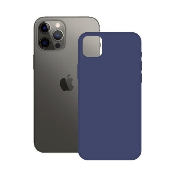 Telefoncase - KSIX - iPhone 12 PRO - Semi-rigid - Silikone - Blå Blå