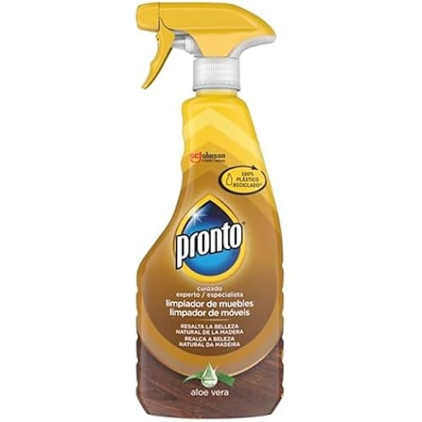 Puunpuhdistusaine - PRONTO - 5 in 1 - 500 ml - Sisältää Aloe Veraa - Poistaa 90 % allergeeneista