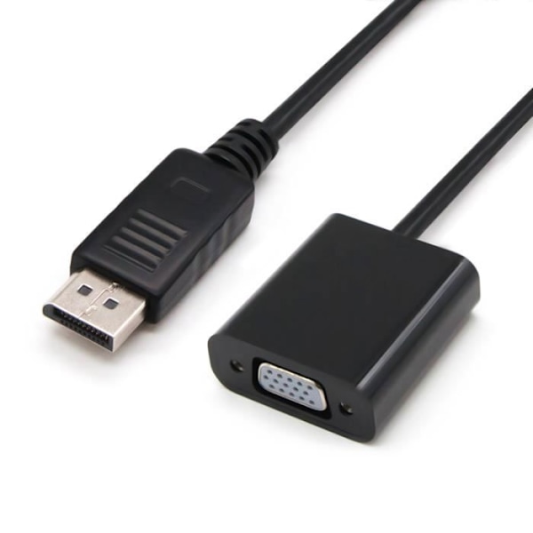 Nanokabel 10.16.0602, 0,15 m, DisplayPort, VGA (D-Sub), han, hun, lige