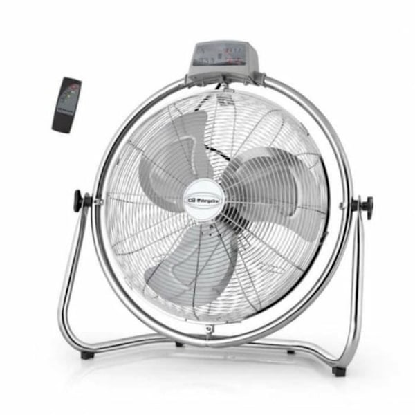 Gulvventilator - Orbegozo - PWM2232 - Sølv Sort - 45 W - 60 dB Sølv