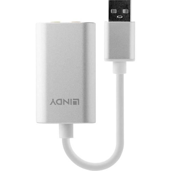 LINDY audio Converter USB Type A auf Audio Konverter [USB - Jack]