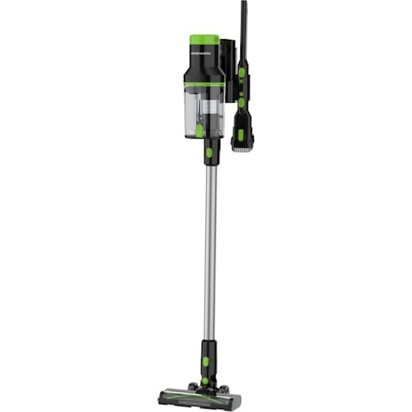 Trådløs stangstøvsuger - ARTHUR MARTIN - AMP1025 - 25,9 V - 160 W - 40 min - Sort / Grøn