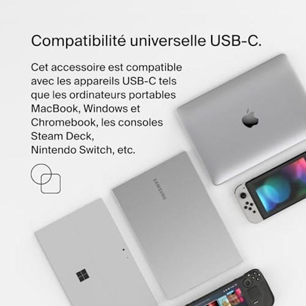 GaN USB-C Core-strømadapter - BELKIN - Tilslut - Hurtig opladning - USB-C-kompatibilitet