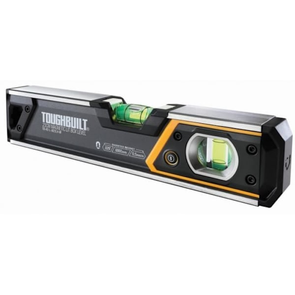 Vaterpas - TOUGHBUILT - TB-H2-L-M23-LH-M - Baggrundsbelyst - Magnetisk - 23 cm