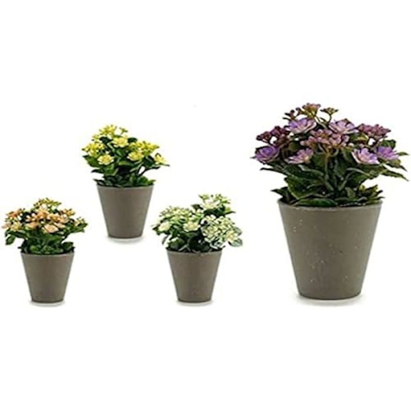 Blomkruka - Ibergarden - Plast - Grå - 13 x 21 x 13 cm Grå