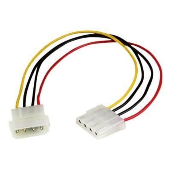 Molex LP4 - STARTECH - Uros-naispuoleinen jatkokaapeli - 30 cm