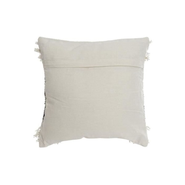 kudde svart beige 45 x 10 x 45 cm boho