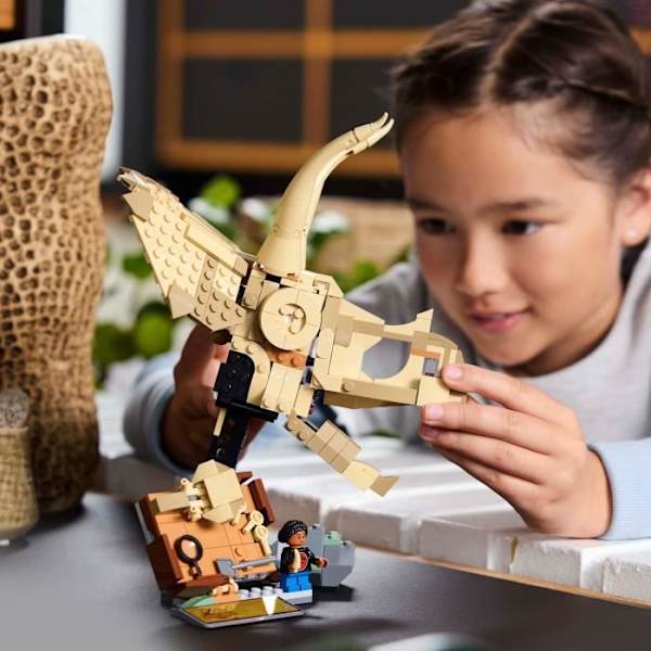 LEGO Jurassic World 76969 Dinosaur Fossils: Triceratops Skull - Peli 9 vuotta vanha Flerfärgad