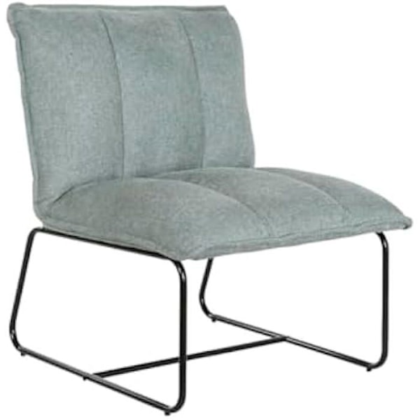Lænestol - HOME ESPRIT - Sort - 1 pers. - Indendørs - Mål 68 x 47 x 73 cm Flerfärgad