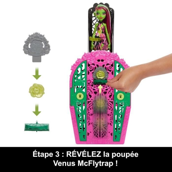 MONSTER HIGH Kauppa Monstruisia Salaisuuksia Venus McFlytrap - Monster High - HYT75 Flerfärgad