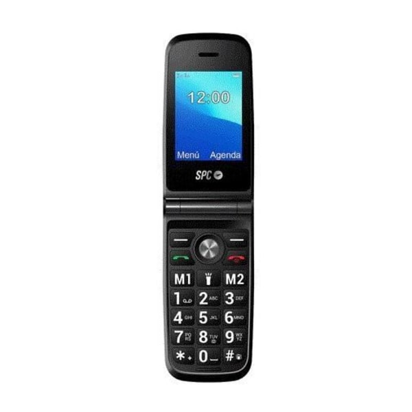 SPC Titan - Mobiltelefon til seniorer, store taster, smart ringetone og meddelelser og 2 direkte minder