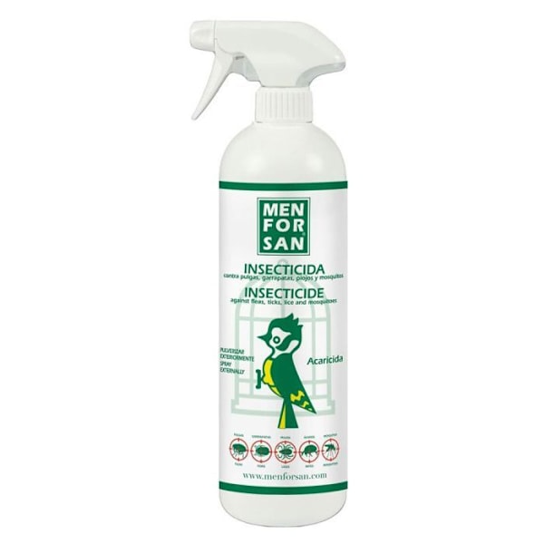 Menforsan - RIV001 - Originalt fugleinsekticid, for at beskytte dine fugle mod insekter - 750 ML