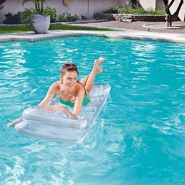 Swimming pool air mattress - BESTWAY - Grey grå