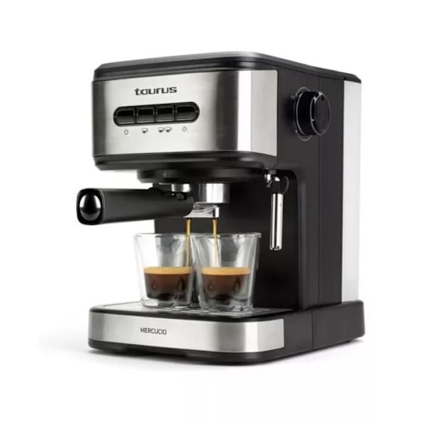 Espressokeitin - Taurus - Mercucio - 850W - 20 Bar - 1,50L säiliö